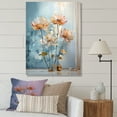 thumbnail image 1 of Designart "Elegant Lotus Blooms II" Lotus Wall Art Living Room, 1 of 7