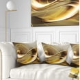 thumbnail image 1 of Designart Elegant Modern Sofa - Abstract Throw Pillow - 18x18, 1 of 5