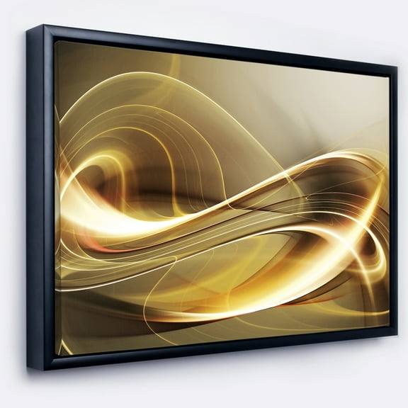 Designart ' Elegant Modern Sofa ' Large Abstract Framed Canvas Art