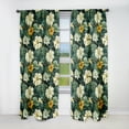 thumbnail image 1 of Designart "Elegant Monstera Oasis III" Tropical Blackout Curtain Single Panel, 1 of 4