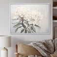 thumbnail image 1 of Designart "Elegantly Simple Blooms I" Rhododendron Floater Framed Wall Art Living Room, 1 of 5