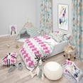 thumbnail image 1 of Designart 'Elephant Pattern' Tropical kids Duvet Cover Set, 1 of 2