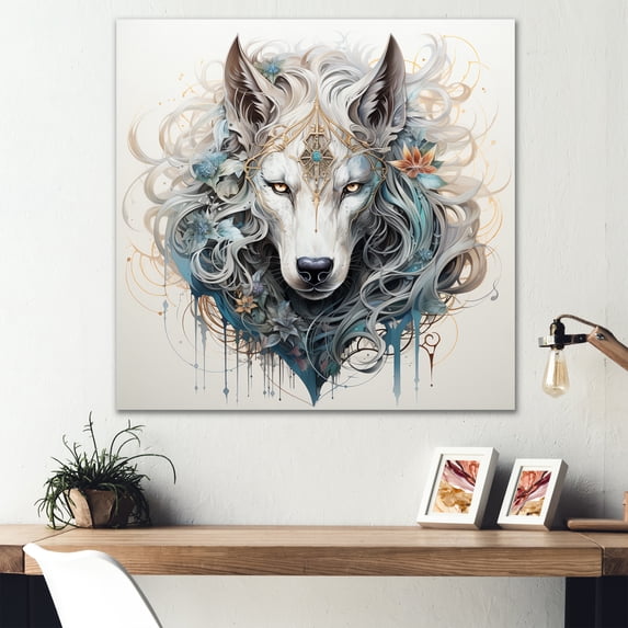 Designart "Embarking on a Journey with Mystical Creatures I" Fantasy Canvas Art Print