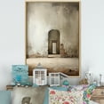 thumbnail image 1 of Designart "Embracing Empty Space: Beige Minimalism I" Minimalism Floater Framed Wall Decor, 1 of 5