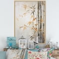 thumbnail image 1 of Designart "Embracing Muted Bamboo" Bamboo Floater Framed Canvas Wall Art, 1 of 5