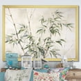 thumbnail image 1 of Designart "Embracing Muted Bamboo V" Bamboo Picture Framed Canvas Wall Art, 1 of 5