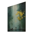 thumbnail image 1 of Designart "Emerald Canopy Bold Forest art painting V" Forest Print on Natural Pine Wood, 1 of 5