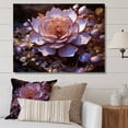 thumbnail image 1 of Designart "Enchantment In Lotus Waters II" Lotus Wall Decor, 1 of 7