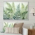 thumbnail image 1 of Designart "Enchantment with Ferns III" Floral Floater Framed Canvas Wall Art, 1 of 7