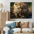 thumbnail image 1 of Designart "Encounters with Wild Tigers" Animals Canvas Art Print, 1 of 5