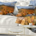 thumbnail image 1 of Designart Endless Forests in the Fall Foliage - Landscape Printed Throw Pillow - 12x20, 1 of 1