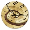 thumbnail image 1 of Designart 'Endless Time Spiral ' Modern wall clock, 1 of 3