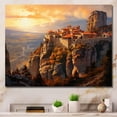 thumbnail image 1 of Designart "Enigma of Meteora, Greece II" Landscapes Wall Art Print, 1 of 5