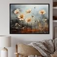 thumbnail image 1 of Designart "Enigmatic Floral Landscape II" Flower Floater Framed Wall Art Prints, 1 of 5