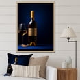 thumbnail image 1 of Designart "Enigmatic Mead Magic I" Wine Floater Framed Canvas Wall Art, 1 of 5