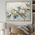thumbnail image 1 of Designart "Essence Of Floral Grace III" Rhododendron Floater Framed Wall Decor, 1 of 5