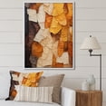 thumbnail image 1 of Designart "Essence of Bark in Yellow and Brown Trees" Landscapes Framed Wall Art - Country Beige Tree Bedroom Framed Canvas Wall Art, 1 of 6