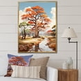 thumbnail image 1 of Designart "Ethereal Baobab Illustration" Tree Baobab Floater Framed Canvas Prints, 1 of 5