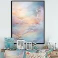 thumbnail image 1 of Designart "Ethereal Clouds Fluid Artistry III" Clouds Floater Framed Wall Decor, 1 of 5