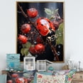 thumbnail image 1 of Designart "Ethereal Encounter With A Ladybug" Ladybug Floater Framed Wall Art Prints, 1 of 5