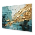 thumbnail image 1 of Designart "Ethereal Textures II" Abstract Collages Metal Wall Art, 1 of 5
