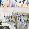 thumbnail image 1 of Designart "Ethereal Tribal Vision" Boho Printed Throw Pillow, 1 of 5