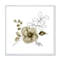 thumbnail image 1 of Designart 'Eucalyptus Branches With Anemone Bouquet Flower II' Traditional Framed Canvas Wall Art Print, 1 of 5