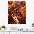 thumbnail image 1 of Designart "Euphoric Espresso Experience I" Coffee Canvas Wall Art, 1 of 7