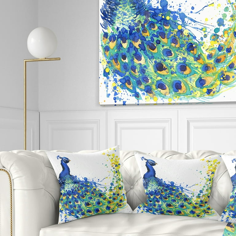 Modern art throw pillows top