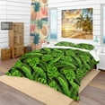 thumbnail image 1 of Designart 'Exotic Tropical Plants' Tropical Duvet Cover Set, 1 of 4