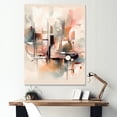 thumbnail image 1 of Designart "Explorations In Serenity IV" Modern Geometric Wall Art Print, 1 of 5