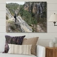 thumbnail image 1 of Designart "Exploring Scenic Mountain Vistas Through Hiking I" Hiking Wall Art Prints, 1 of 7
