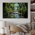 thumbnail image 1 of Designart "Exploring Uganda s Impenetrable Jungle in Bwindi I" Landscapes Metal Wall Art Set, 1 of 5