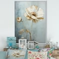 thumbnail image 1 of Designart "Explosion Of Petals III" Ranunculus Floater Framed Wall Decor, 1 of 5