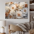 thumbnail image 1 of Designart "Explosion Of Petals IV" Ranunculus Canvas Art Print, 1 of 7