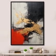 thumbnail image 1 of Designart "Explosive Volcanic Fury I" Volcano Floater Framed Wall Decor, 1 of 5