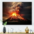 thumbnail image 1 of Designart "Explosive Volcanic Fury III" Volcano Canvas Prints, 1 of 7