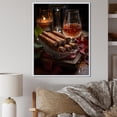thumbnail image 1 of Designart "Expressing The Essence Of Cuban Cigars" Cuba Floater Framed Canvas Wall Art, 1 of 5