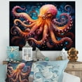 thumbnail image 1 of Designart "Expressionist Abyss With Octopus II" Octopus/Squid Wall Art Prints, 1 of 7