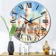 thumbnail image 1 of Designart "Expressions at an Islamic Mosque II" Islamism Oversized Wall Clock, 1 of 5