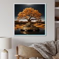 thumbnail image 1 of Designart "Expressive Bonsai Peace I" Tree Bonsai Floater Framed Canvas Art Print, 1 of 5