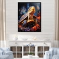 thumbnail image 1 of Designart "Expressive Journey" Animals Turtle Floater Framed Canvas Art Print, 1 of 5