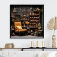 thumbnail image 1 of Designart "Exquisite Literary Salons" Harlem Renaissance Floater Framed Canvas Prints, 1 of 5