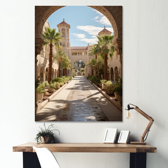 Designart "Extremely Detailed Stanford University wall art II" Cityscapes Canvas Wall Art