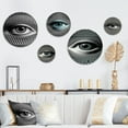 thumbnail image 1 of Designart "Eye In Circular Infinity IV" Modern Geometric Metal Wall Art Set of 5 Piece, 1 of 5