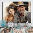 thumbnail image 1 of Designart "Family Portrait Capturing Cuban Life" People Metal Wall Art Prints, 1 of 5