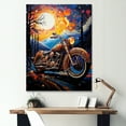 thumbnail image 1 of Designart "Fantasy Journey On A Motorcycle I" Motorcycle Wall Decor, 1 of 7