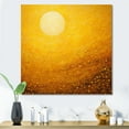thumbnail image 1 of Designart "Fantasy Of Moon'S Lemon Light I" Moon Wall Decor, 1 of 7