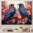 thumbnail image 1 of Designart "Fantasy Royalty Among Crows II" Animals Canvas Print, 1 of 5