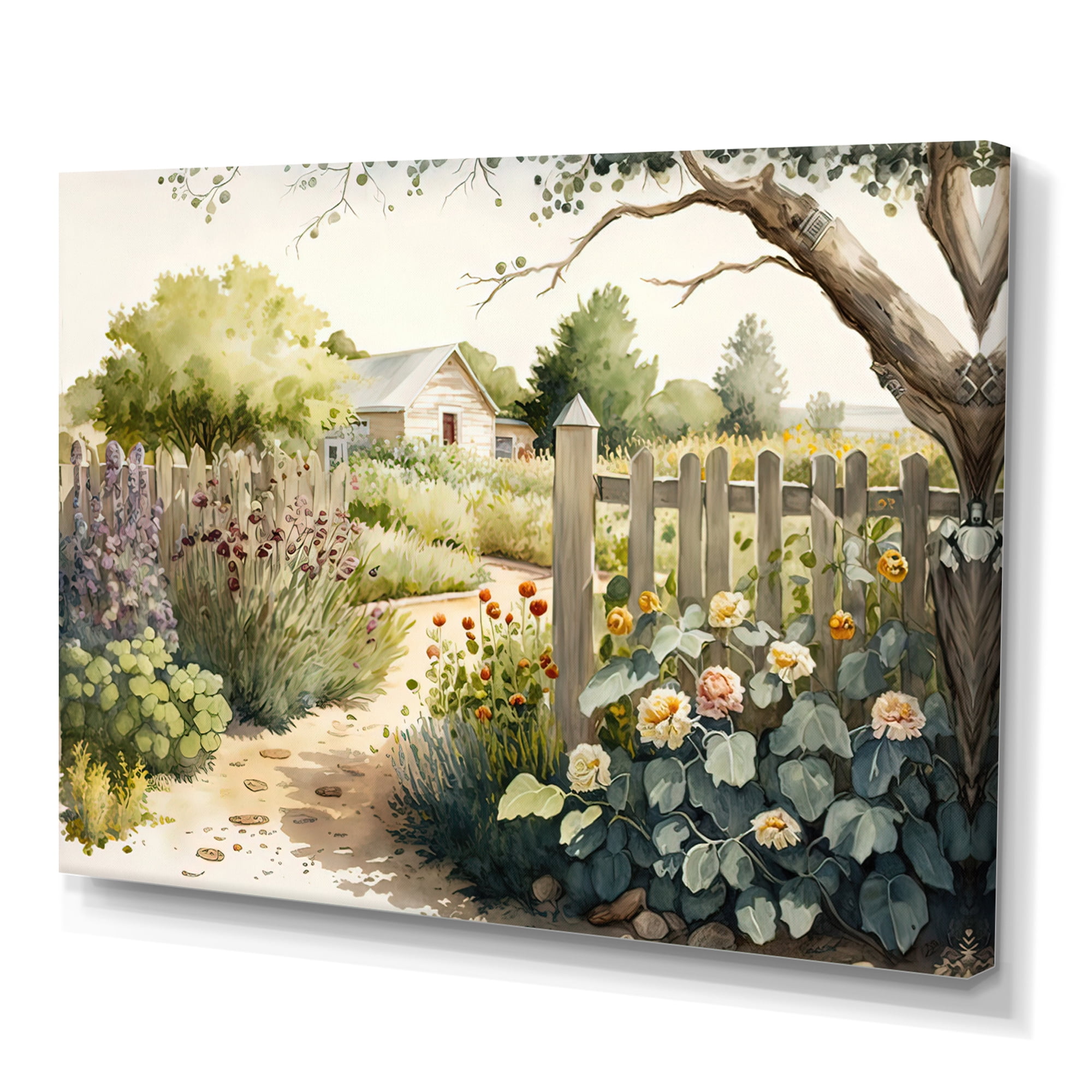 Designart Farm Fresh Garden II Canvas Wall Art